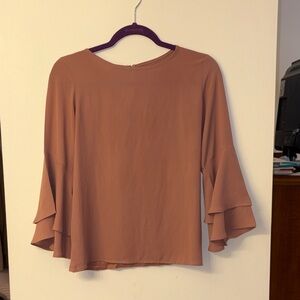 LOFT Outlet Ruffle Sleeve Top